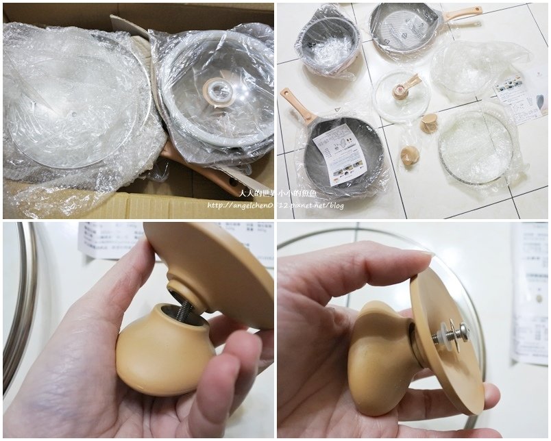 瑞士百年品牌粉貝殼不沾鍋三鍋六件組4