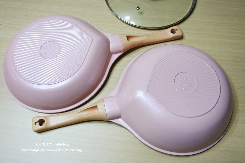 瑞士百年品牌粉貝殼不沾鍋三鍋六件組6