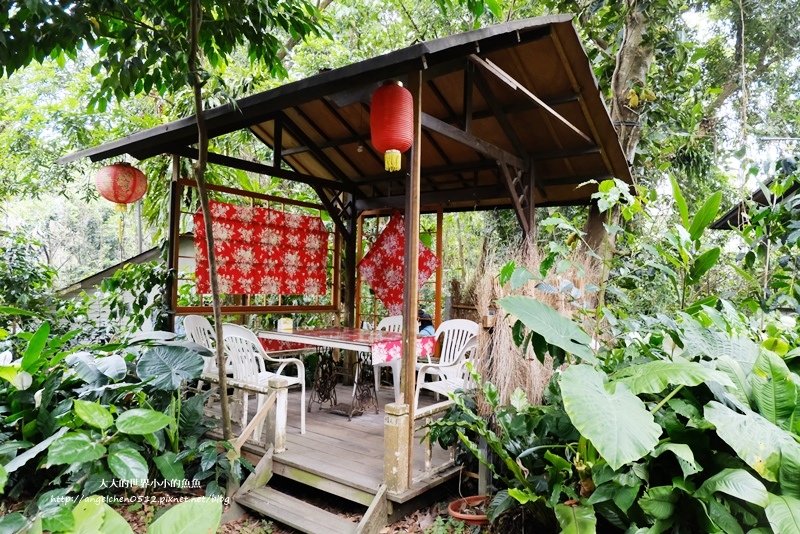 雲林景點 古坑景點 古坑祕境 竽芯園庭園咖啡  荷苞山竽芯園美食屋3