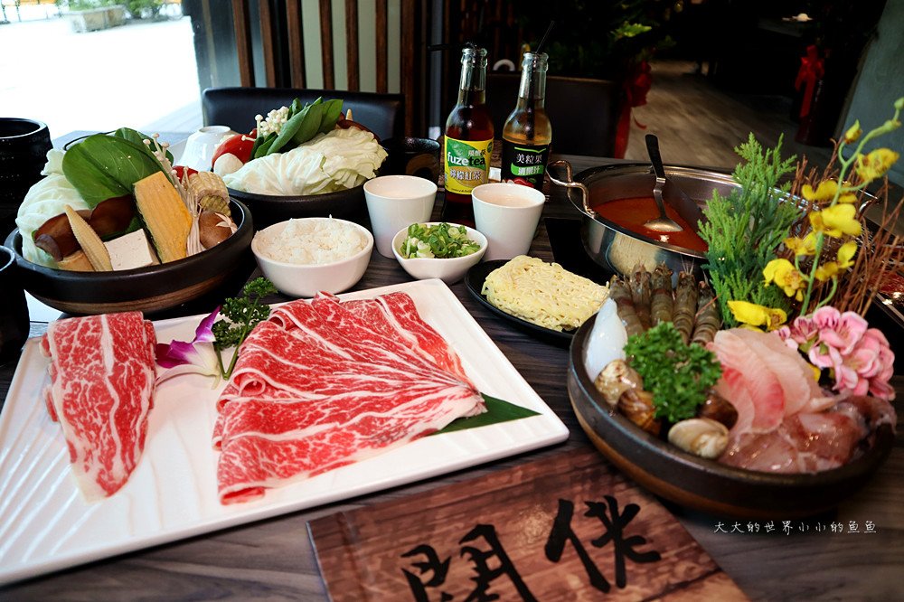 闊佬shabu shabu　無骨牛小排套餐+精選海鮮套餐11