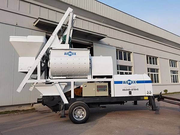 ABJS40D-JS750 Electric Concrete Mixer Pump to Uzbekistan.jpg