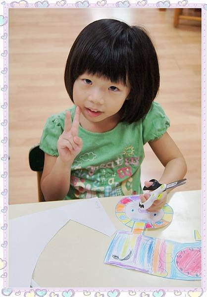 安君兒エンジェル幼稚園日僑班菊組の工作