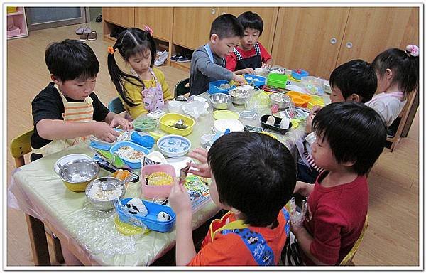安君兒幼稚園日僑班櫻組食物diy 
