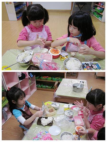 安君兒幼稚園日僑班櫻組食物diy 