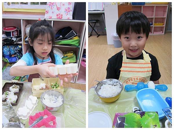 安君兒幼稚園日僑班櫻組食物diy 