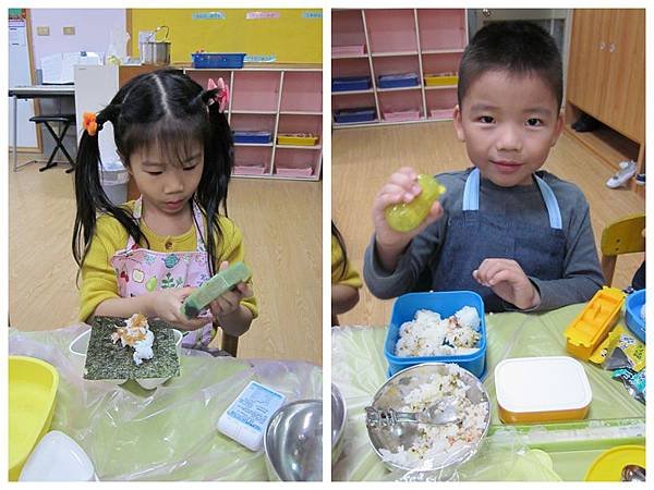 安君兒幼稚園日僑班櫻組食物diy 