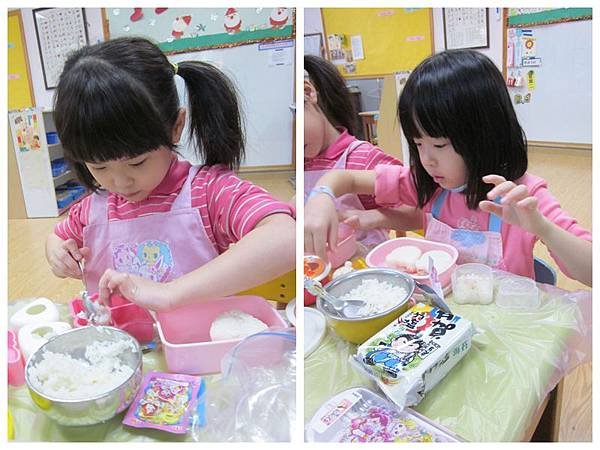 安君兒幼稚園日僑班櫻組食物diy 