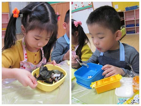 安君兒幼稚園日僑班櫻組食物diy 