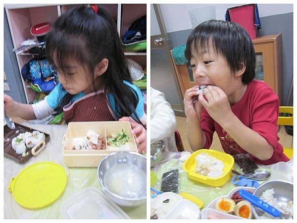 安君兒幼稚園日僑班櫻組食物diy 