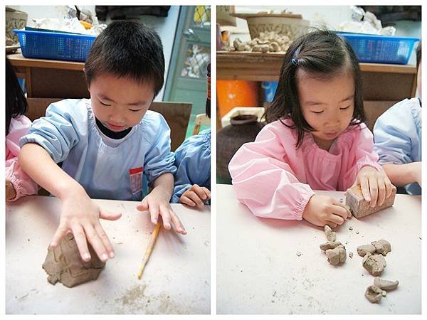 台中安君兒幼稚園日僑班菊組黏土課