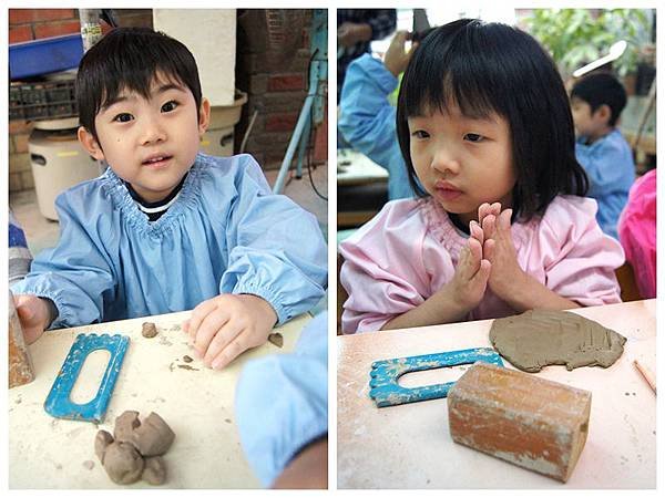 台中安君兒幼稚園日僑班菊組黏土課