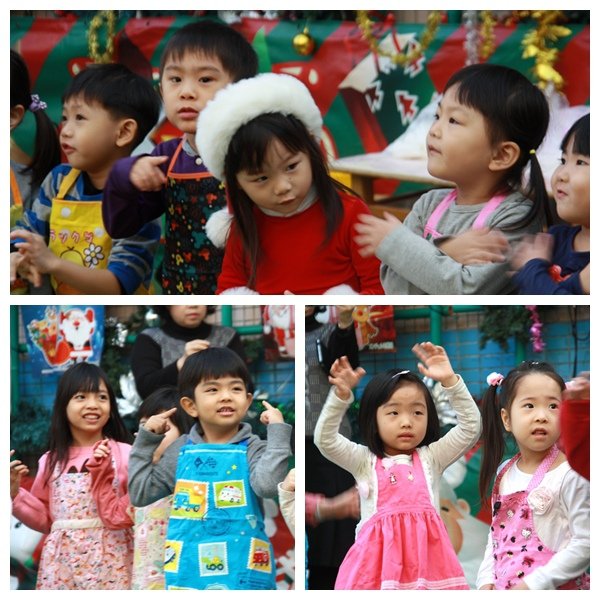 台中安君兒幼兒園日僑班2013聖誕DIY活動