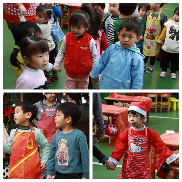 台中安君兒幼兒園日僑班2013聖誕DIY活動