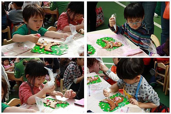 台中安君兒幼兒園日僑班2013聖誕DIY活動