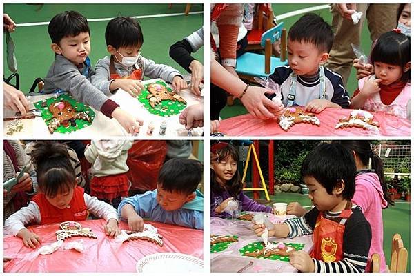 台中安君兒幼兒園日僑班2013聖誕DIY活動