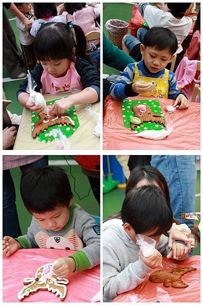 台中安君兒幼兒園日僑班2013聖誕DIY活動