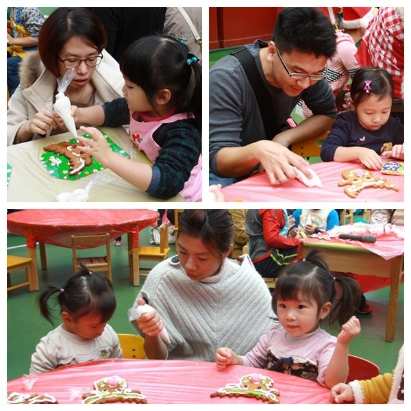 台中安君兒幼兒園日僑班2013聖誕DIY活動