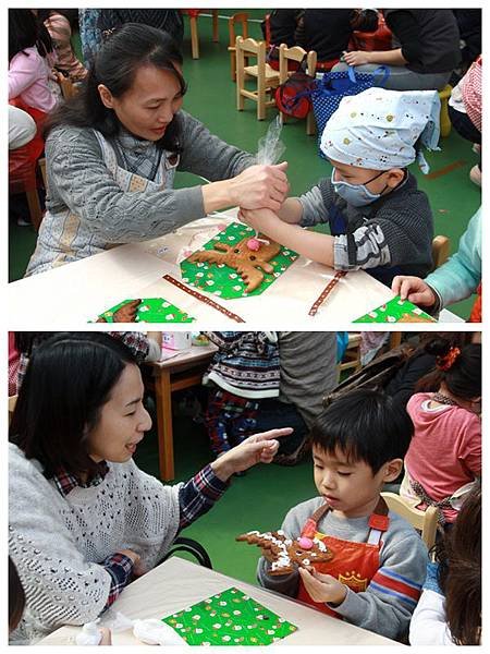 台中安君兒幼兒園日僑班2013聖誕DIY活動