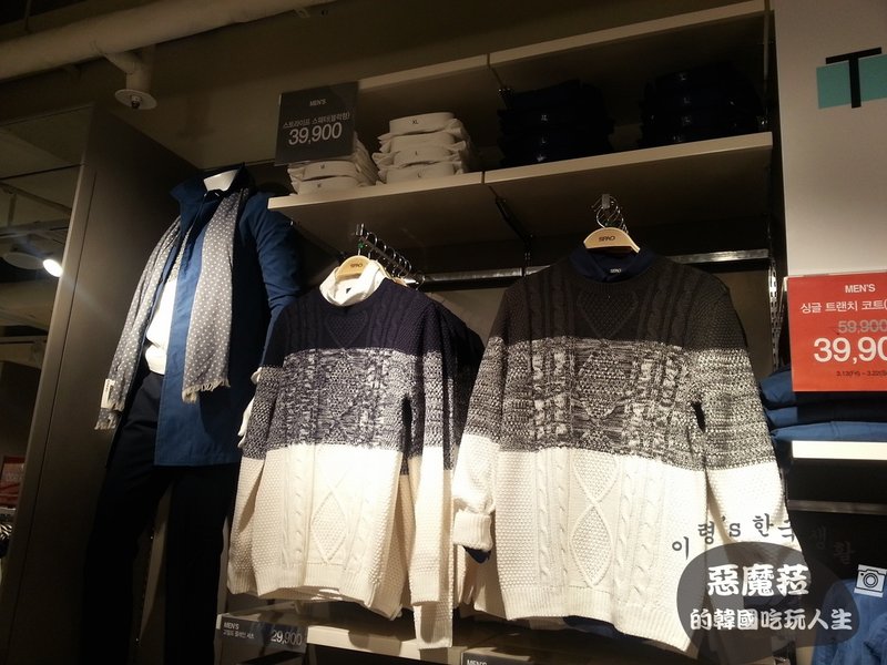 【韓國│新村】強烈推薦男性的天堂~《SPAO》2015年3月新開幕，流行又帥氣阿~