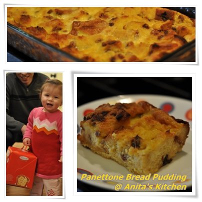  Panettone Bread pudding