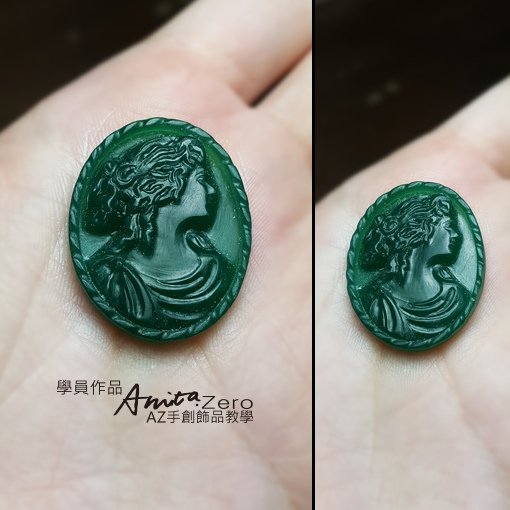 AZ教學_蠟雕_學員作品雅典女神