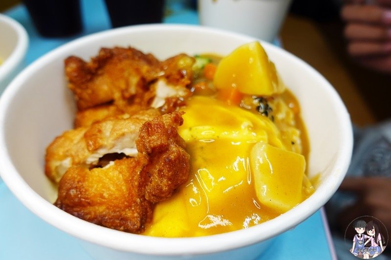 （已歇業）台南新營美食 - 睡飽吃 咖喱專賣（元鈿豆乳雞） 
