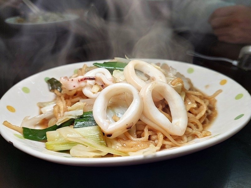 台南新營美食  阿源鱔魚麵花枝麵炒飯 喜歡醋香炒意麵朋友別錯