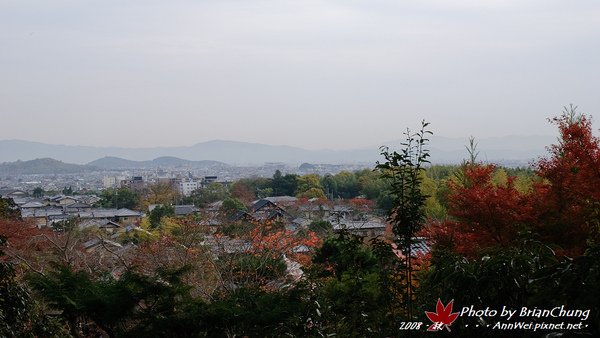 常寂光寺 展望台