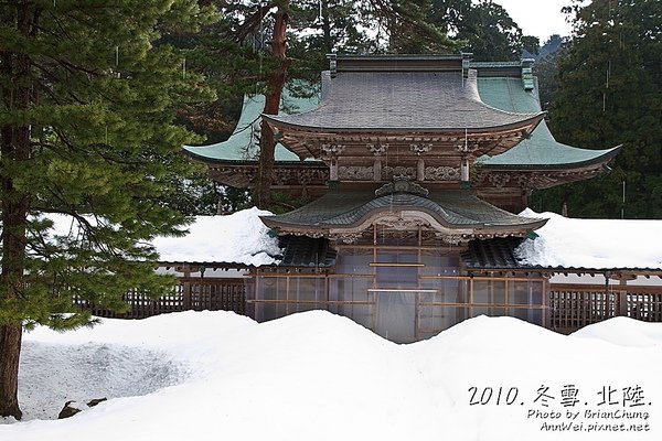 中雀門及後面的山門