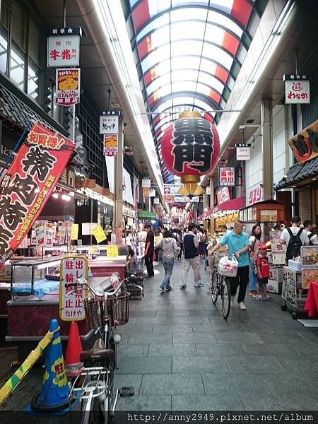 《日本京阪》20170901 · 第二天黑門市場。心齋橋道頓