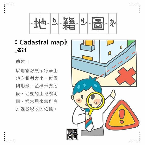 安新建經+賣厝阿明「房事辭典」 地籍圖Cadastral m