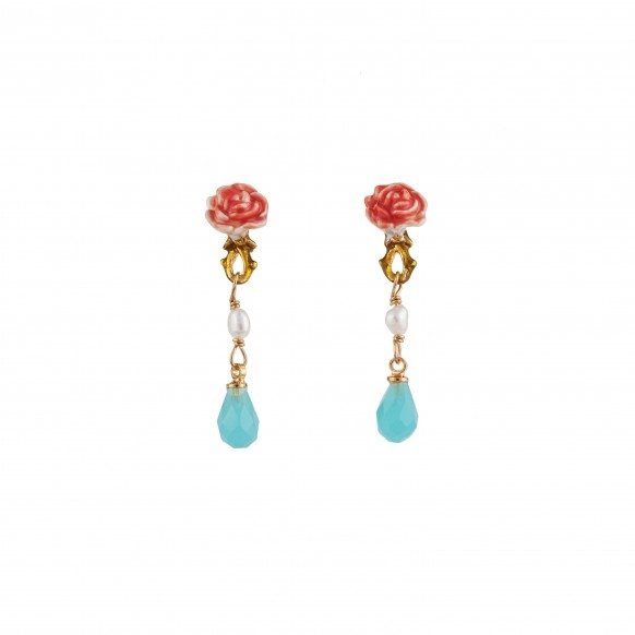 little-rose-and-blue-drop-clip-earrings