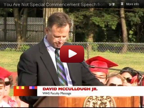 You_Are_Not_Special_Commencement_Speech_from_Wellesley_High_School影片播放