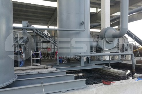Installation of BST-50 Coconut Shell Charcoal Machine.jpg