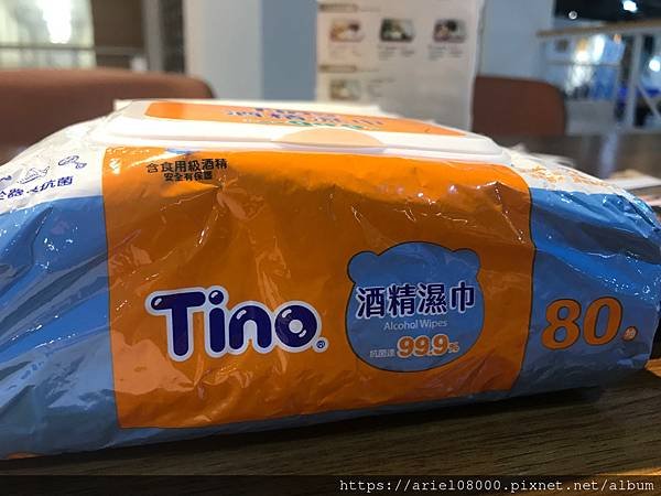 「生活好物」小安安Tino 酒精濕紙巾-加蓋(80抽)生活必