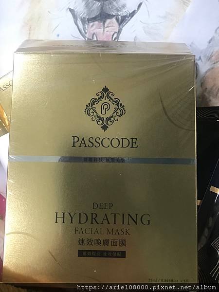 「生活好物」SHARP夏普 PASSCODE 速效喚膚面膜 