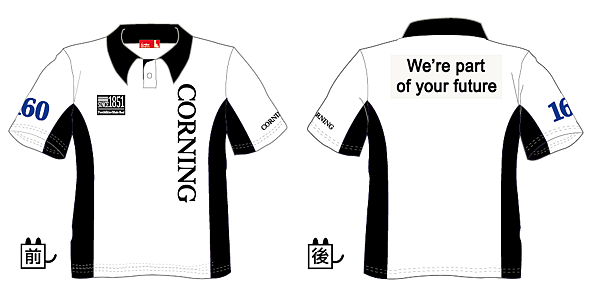 企業團體服-台灣康寧2015年活動服設計圖