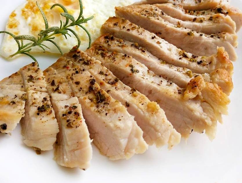 香料厚煎豬排