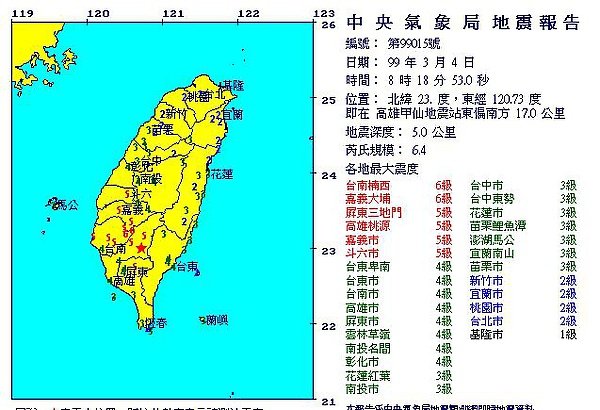 地震