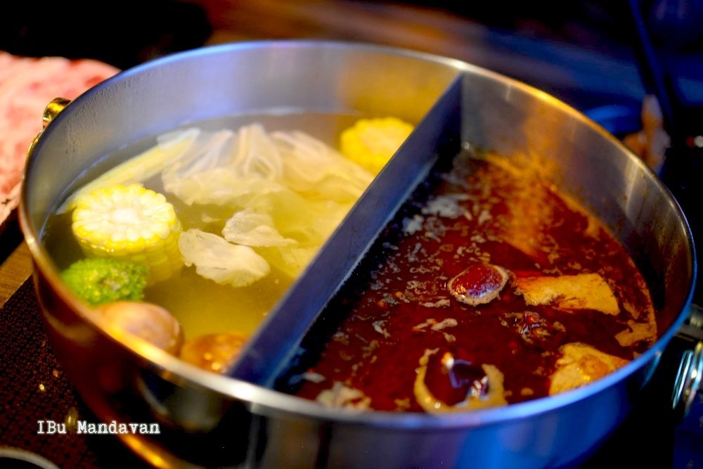 新北美食板橋府中肉麻一下精緻鴛鴦麻辣火鍋吃到飽
