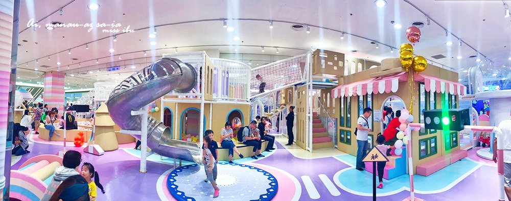 [新北。親子樂園] 馬卡龍夢幻場景好玩又好拍~新北中和KID