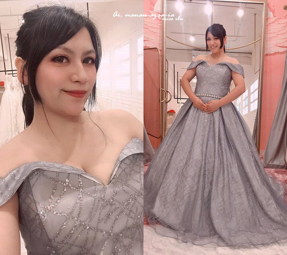 【桃園婚紗】棉花糖女孩婚紗試穿紀錄~桃園中壢艾格斯婚紗禮服殿