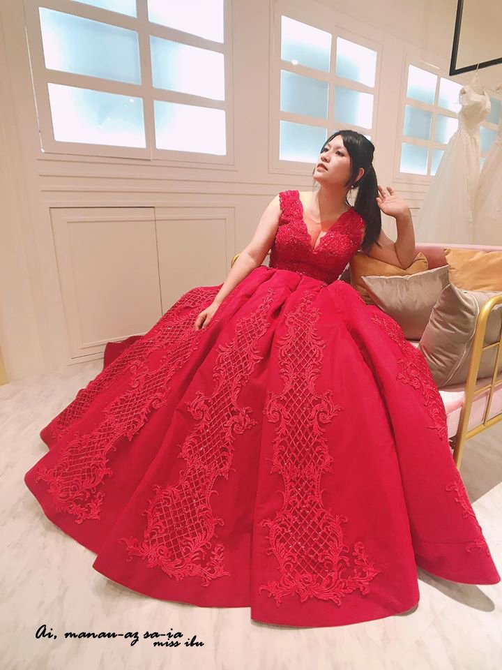 【桃園婚紗】棉花糖女孩婚紗試穿紀錄~桃園中壢艾格斯婚紗禮服殿