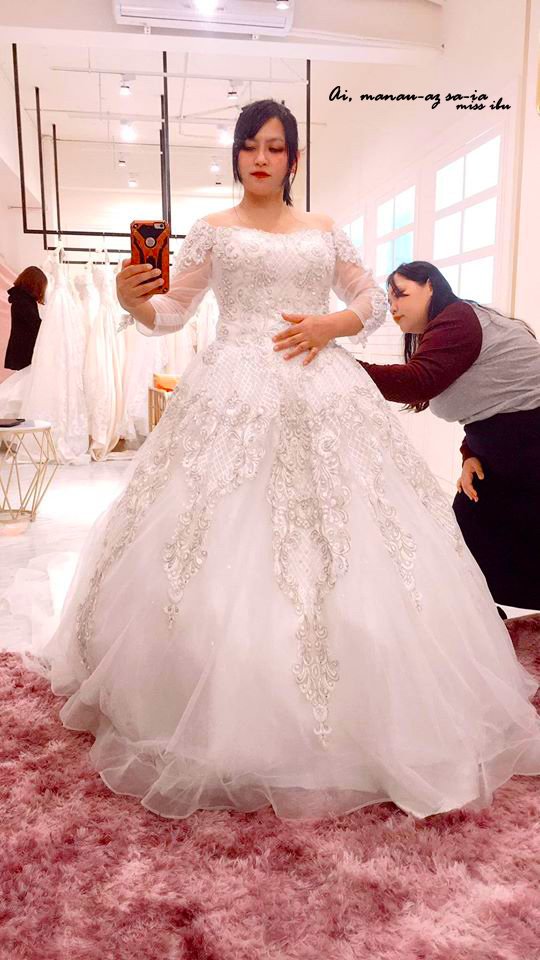 【桃園婚紗】棉花糖女孩婚紗試穿紀錄~桃園中壢艾格斯婚紗禮服殿