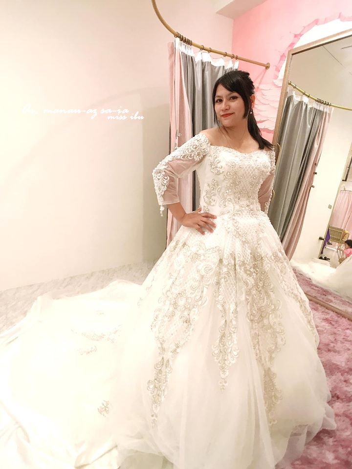【桃園婚紗】棉花糖女孩婚紗試穿紀錄~桃園中壢艾格斯婚紗禮服殿