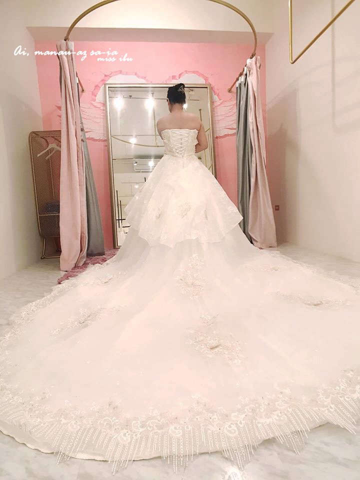 【桃園婚紗】棉花糖女孩婚紗試穿紀錄~桃園中壢艾格斯婚紗禮服殿
