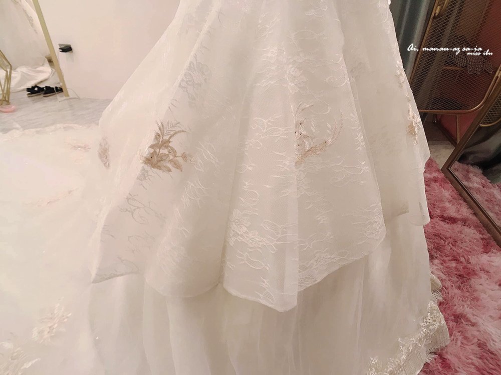 【桃園婚紗】棉花糖女孩婚紗試穿紀錄~桃園中壢艾格斯婚紗禮服殿