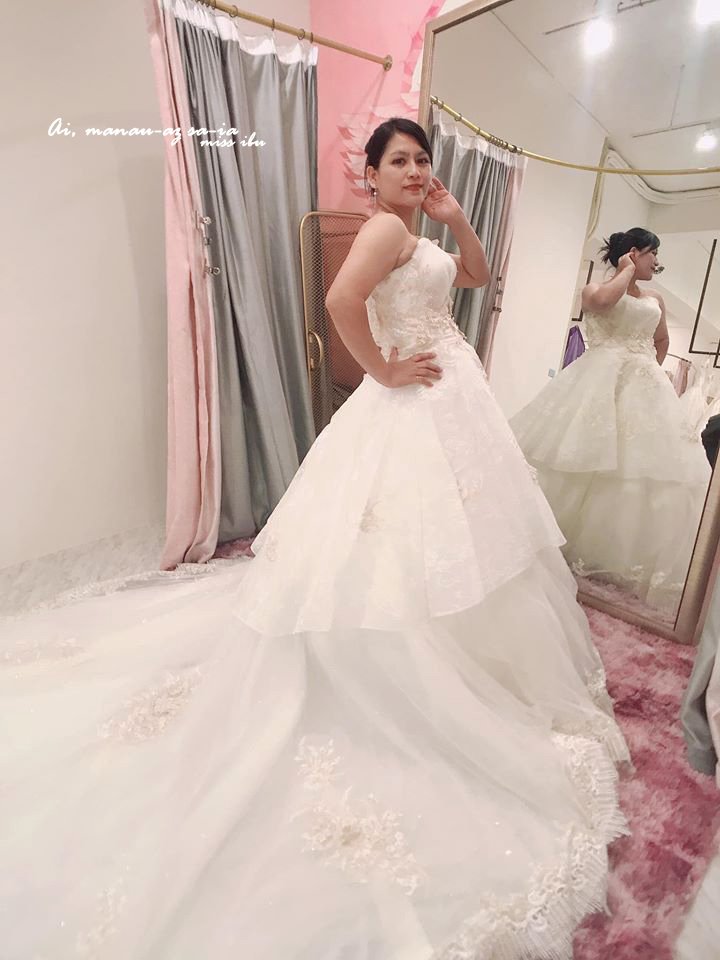 【桃園婚紗】棉花糖女孩婚紗試穿紀錄~桃園中壢艾格斯婚紗禮服殿