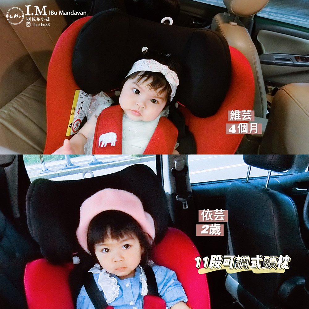 【汽車坐椅推薦】新生兒到12歲一座到底ISO-FIX、360