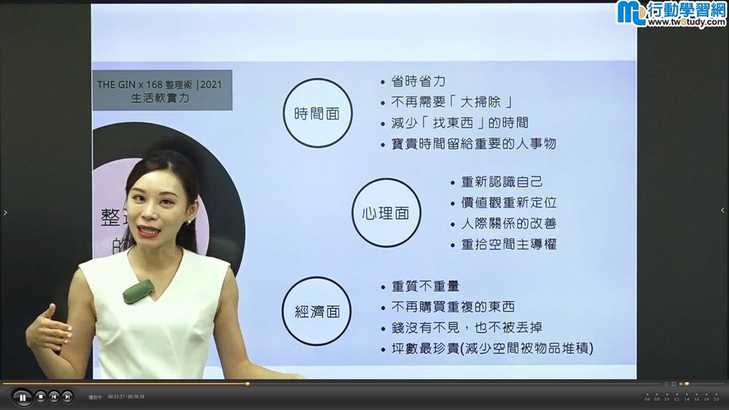 【線上學習】實用的居家收納術~隨時隨地、自由安排學習課程